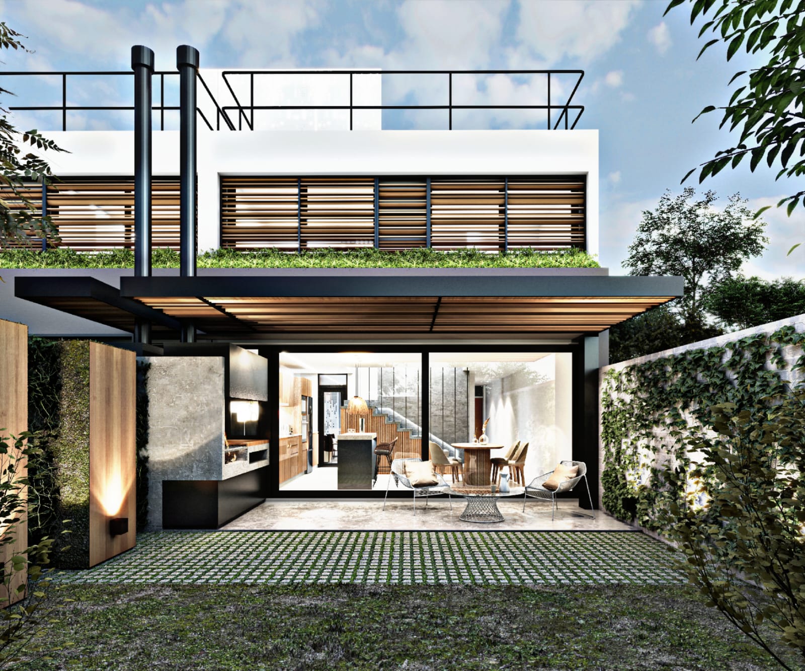 Casa Carbono Neto Cero